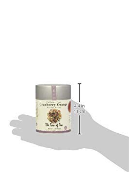 The Tao of Tea, Cranberry Orange Herbal Tea, 4 Ounce Tin - Image 3