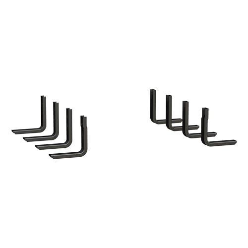 LUVERNE Estribos Running Boards de Aluminio Negro 88 Pulgadas miniatura 3