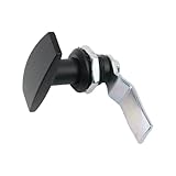 T-Shaped Tongue Lock with Industrial Electrical Automation Mechanical Rotating Handle Door Lock Zinc Alloy