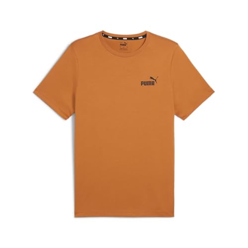 PUMA Unisex Ess Small Logo Tee (S) T-Shirts, Caramel Latte-black, XXL EU – Ansicht 1