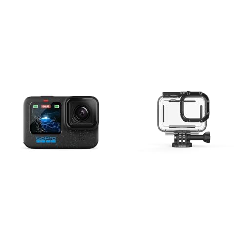 GoPro HERO12 Black – wasserdichte Action-Kamera mit 5,3K60 Ultra HD-Video, 27 MP Fotos, HDR, 1/1,9-Zoll-Bildsensor, Live-Stre