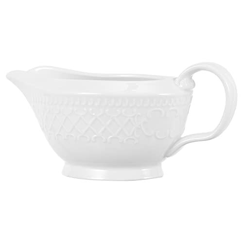 YARNOW 1pièce Carafe à Sauce Céramique Européenne Pichet Pour Salades Et Sauces Pour Cuisine Repas