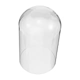 Conçu pour les pendules de cheminée anciennes : ce dôme en verre pour horloges anciennes et de collection est de forme personnalisée, ce qui en fait le dôme décoratif idéal pour mettre en valeur et protéger une horloge classique, une cloche en verre ancien ou un présentoir à horloge