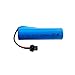 VBILUM 3.7V 1200mAh Li-ion Battery SM-2P Plug and 4-in-1 USB Charger for RC Cars RC Trucks Toy Robots Stunt Cars Bazooka Rocket Bubble Gun Replacement Battery