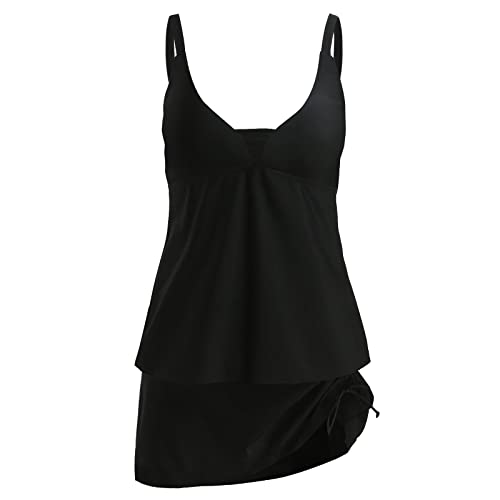 Tankini gainant taille haute pour sculpter la silhouette - 4