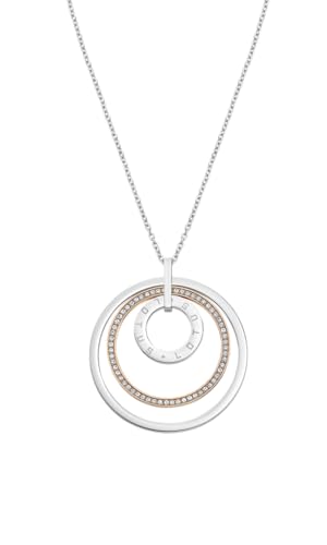 LOTUS STYLE Collar Mujer Acero Inoxidable - Colgante Geométrico - Resistente al Agua LS2090-1/2 - Collares Mujer - Regalo de Cumpleaños, Aniversario, San Valentín, Madre y más