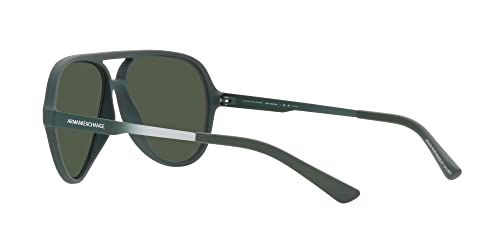 Image of Armani Exchange Man Sunglasses Matte Black Frame, Dark Grey Lenses, 60MM