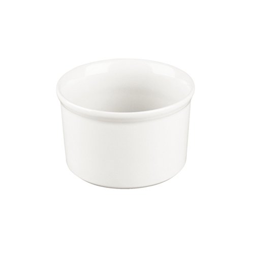 Churchill Super vitrifiée Dk657 Moule à soufflé, 340 ml, 100 mm de diamètre, Blanc (lot de 12) Cover