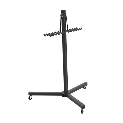 Rangement raquette tennis mobile anti-chute avec frein