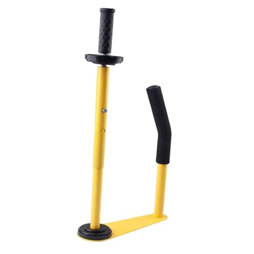 Amagogo Hand Stretch Wrapping Tool,Shrink Wrap Dispenser Holder,Compact Professional Yellow Pallet Stretch Film Packing Machine