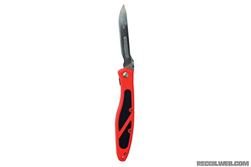 Havalon Piranta-Edge with Orange Handle with 12 Additional Crazy Sharp Blades (Piranta-Edge Orange/Dark Orange)