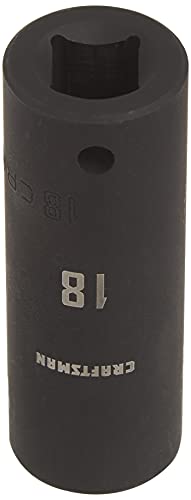 Image of CRAFTSMAN Deep Impact Socket, Metric, 1 /2-Inch Drive, 18mm (CMMT16079)