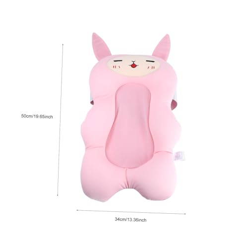 Soporte para bañera antideslizante con cojín cómodo para bebés 2