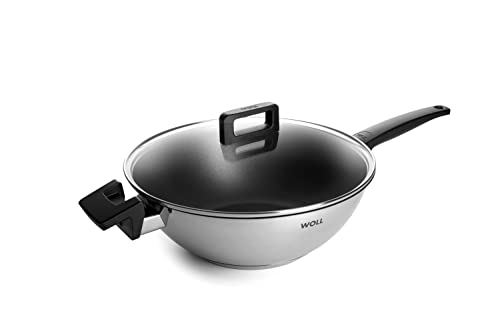 Wok de acero inoxidable Woll Concept 30 cm