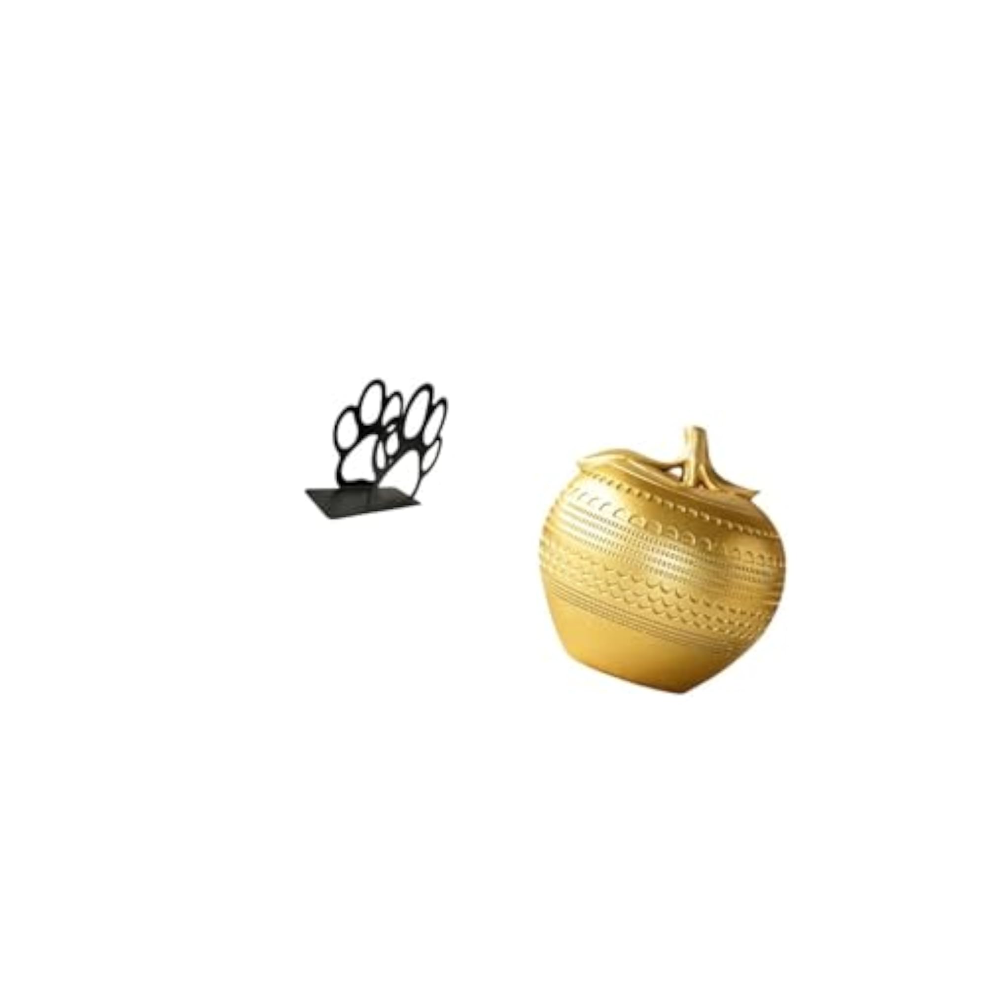 Chic Dog Paw Resin Napkin Holder for Tabletop Decor