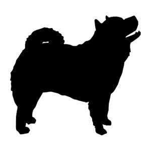 Bccowdwzfc Merchandise Stickers 10.2 * 9.5CM Chow Chow Hond Zelfklevende Sticker Decal Auto Decoratie, 3 stuks