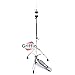 GRIFFIN 4 Piece Drum Hardware Pack (Percussion TiltPro X Edition) – Cymbal Boom & Straight Stand, Hi-Hat Pedal & Snare Mount – Lightweight Set for Gigs