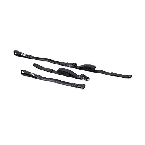 SW-MOTECH ROK straps 2 verstellbare Spanngurte. Schwarz. 500-1500 mm