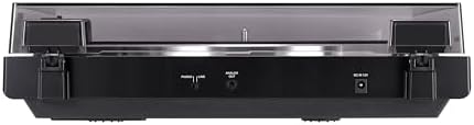 Audio-Technica AT-LP60X-BK Fully Automatic Belt-Drive Stereo Turntable, Black, Hi-Fi, 2 Speed, Dust Cover, Anti-Resonance, Die-Cast Aluminum Platter - 3
