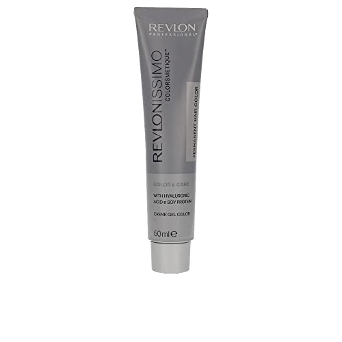 REVLON PROFESSIONAL Revlonissimo Colorsmetique Colour & Care Permanent Hair Colour, No. 7.34 Medium Coppery Gold Blonde, 60 ml