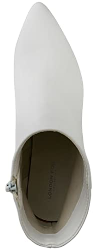 LONDON FOG Womens Evon Winter Ankle Bootie Block Heeled Ankle Boot4