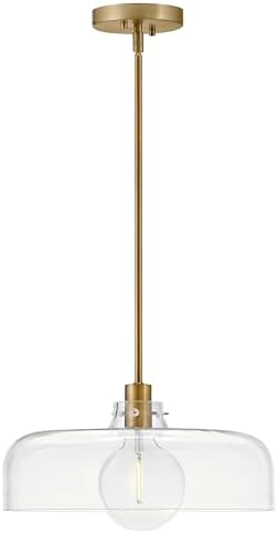Lark Maisie Medium Pendant, Lacquered Brass
