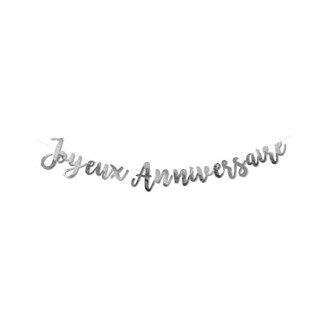 Guirlande Anniversaire Argent Artyfetes Cover