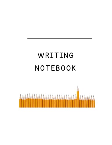 Carnet d'écriture demi-page ligné pour organiser vos pensées et structurer vos projets