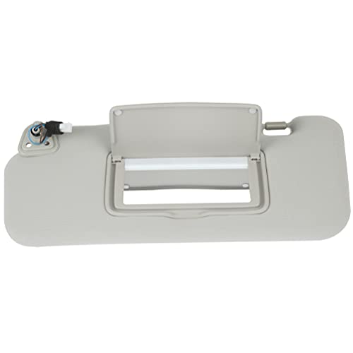 Ocpty Gray Sun Visor Left Driver Side With Sunroof Vanity Light Fit For 2009 2010 2011 2012 2013 2014 For Nissan Murano (96401-1Aa1B, Gray) #TOP1