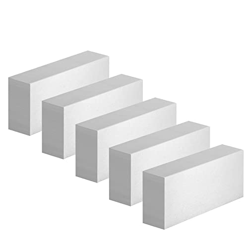 USAMILY - USAMILY 5 Pcs Aluminum Square Bar 1 x 2 x 4 inches 6061 Aluminium bar T6511 Solid Mill Stock