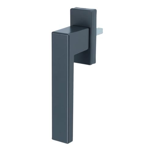 Fenstergriff Rasterolive Fensterolive Metall 45° Rasterung exklusives Design verschiedene Farben (Anthrazit - RAL 7016)
