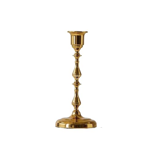 Supports de table bougeoir doré de qualité supérieure pour intégration maison