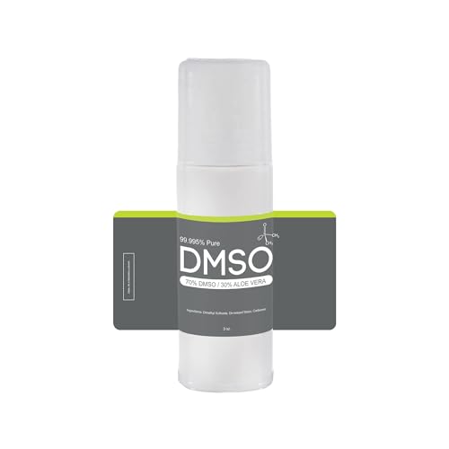DMSO 70/30 3 oz. w/ Aloe Vera Liquid Roll on Super Biologic 99.995% Low Odor Pharma Grade Liquid