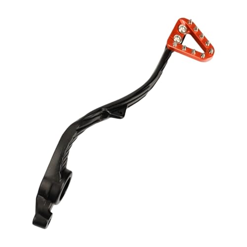 �N���b�`���u���[�L���o�[ SX SXF XC�p��xcf XCW EXC EXCF 125-500CC 2023-2025�p �t�b�g�u���[�L���o�[(Black Orange Normal)