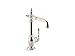 KOHLER K-99267-SN Artifacts Bar Sink Faucet with Victorian Spout Design, Vibrant Polished Nickel