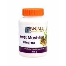 patanjali Divya Swet Musli Churna 100gm Pack of 1