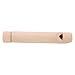 Wooden Slide Whistle Push Pull Voice Change Flute Educational Musical Instrument Toy for Kids Children Solid Wood Rhythm Sound Maker (Natural Wood)
