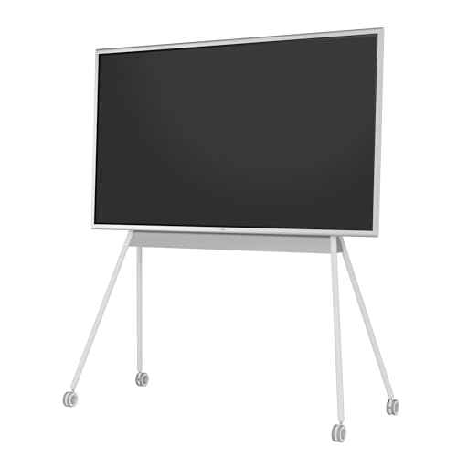 Image of Vibe Portable Stand for S1 75 inch Smart Board, 4 Lockable Wheels | Portable and Sleek, 4 Lockable Wheels, Easy Assembly, Fits S1 75 inch Smart Board, Ideal for Office and Classroom
