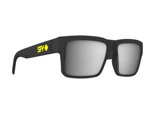 Spy Montana Sunglasses Translucent Black with Happy Platinum Lens 54mm