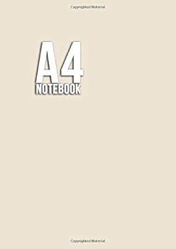 A4 Notebook : A4 Notebook Lined,White-Color Paper Size 6 X 9 Mount Etna Color Soft Matte Cover