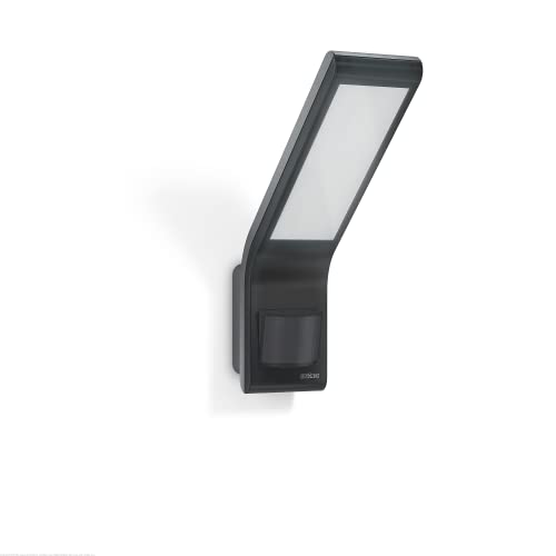 Steinel Projecteur LED XLED Slim S anthracite, détecteur de mouvement 160°, 7,2 W, 3000 K blanc chaud