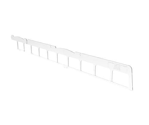 Image of Display Technologies Ice-Glide 36" Shelf Dividers for Beverage Dispenser (44 Pack), Shelf Organizer