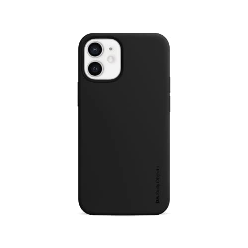 Image of DailyObjects Black Flekt Silicone Case Cover for iPhone 12