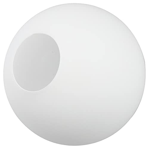 Housoutil Remplacement De L'abat-Jour Globe Abat-Jour Globe En Verre Lampadaire Sphérique Globe 6-7 Cm Base Couvercle De Lampe Boule Ronde Pour Appliques Murales Lustre Suspension 15 Cm