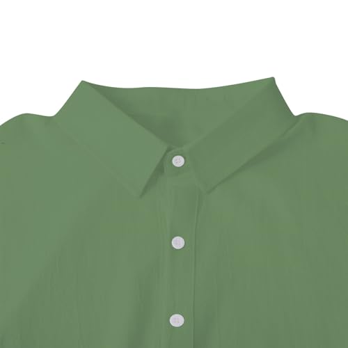 Chemise en lin homme fluide coupe ample pour éviter la chaleur en vacances d'été - 4
