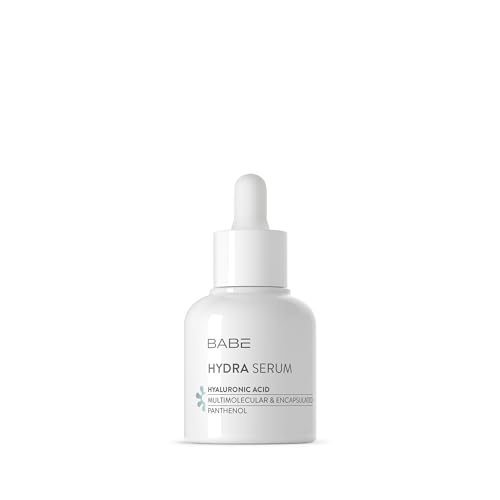 LABORATORIOS BABÉ - Hydra Serum | 30 ml | Ácido Hialurónico Sérum Facial Multimolecular | 4 Tipos de Ácido Hialurónico | Hidratación Duradera con Efecto Volumen | Face Serum | Piel Alisada y Rellena