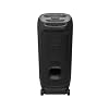 JBL Partybox Ultimate - Multi Purpose Party Speaker, with Wi-fi & Bluetooth Connectivity, Wireless, Lightshow, IPx4 Slashproof, Dual Mic & Guitar Inputs, Handle & Sturdy Wheels, Black