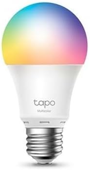 Tapo TP-Link Wi-Fi Light Bulb, Multicolour, E27, 60W Equivalent, ...