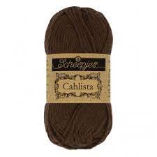 Scheepjes - Scheepjes Cahlista 507 Chocolate Yarn - 1x50g