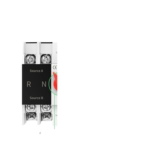 ATS 2P 125A Commutateur de transfert automatique monophasé rail DIN